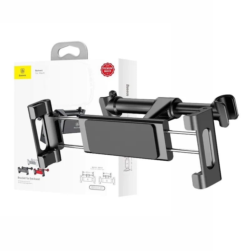 Baseus Βάση Tablet και Κινητού για Τοποθέτηση στα Καθίσματα του Αυτοκινήτου (Μαύρο)