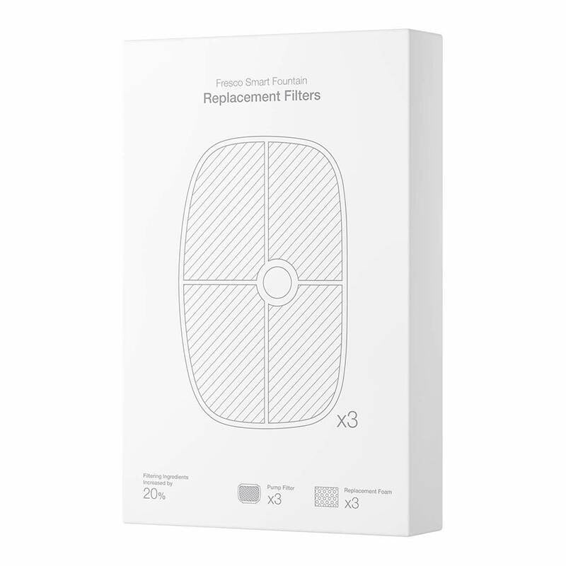 Petoneer Σετ με Ανταλλακτικά Φίλτρα & σφουγγάρι & φίλτρο αντλίας (3τμχ) (Λευκό)