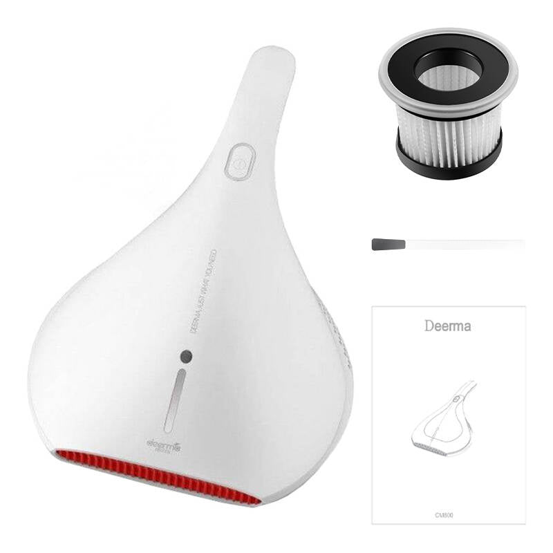 Deerma Ηλεκτρικό Σκουπάκι CM800 Αφαίρεσης Σκόνης/Ακάραιων (Λευκό)