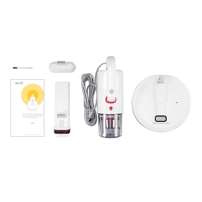 Deerma Σκουπάκι Χειρός με UV και Καλώδιο CM1300 (Λευκό)