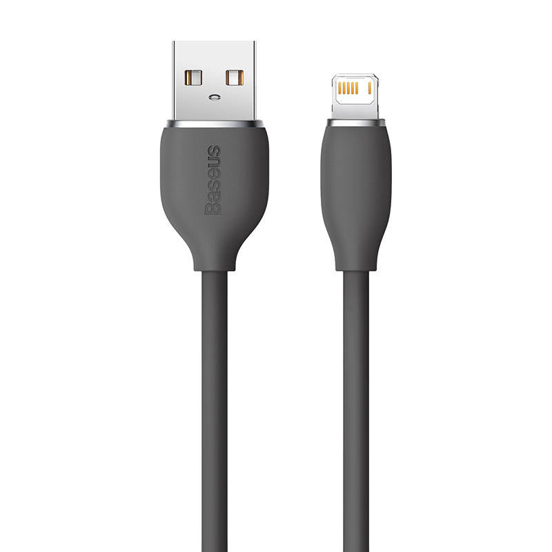 Καλώδιο USB do Lightning Baseus Jelly, 2,4A 1,2m (czarny)