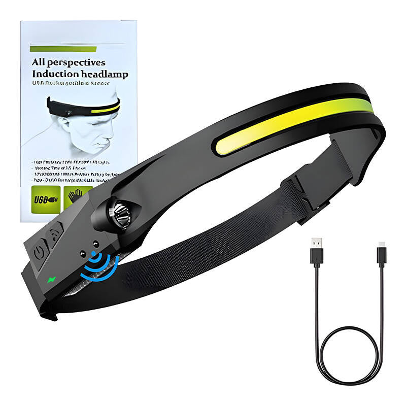 Φακός κεφαλής Superfire HL65 – 120 lm, USB-C, 5 λειτουργίες, 30 μ.