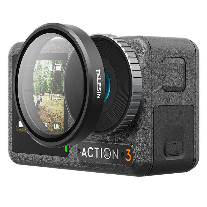 TELESIN Filter set CPL/ND8/ND16/ND32 for DJI Action 3 / 4 / 5