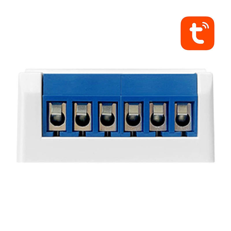 Avatto Έξυπνος Ενδιάμεσος Διακόπτης ZigBee LZWSM16-W3 χωρίς ουδέτερο TUYA (Λευκό)