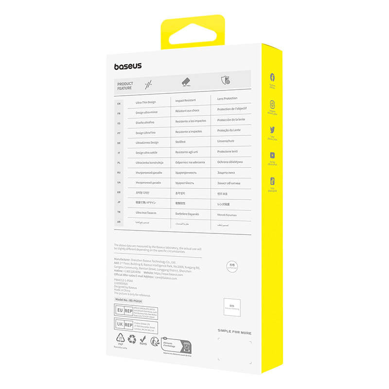 Baseus Μαγνητική Θήκη Τηλεφώνου για iPhone 15 ProMax CyberLoop Series (Μαύρο)