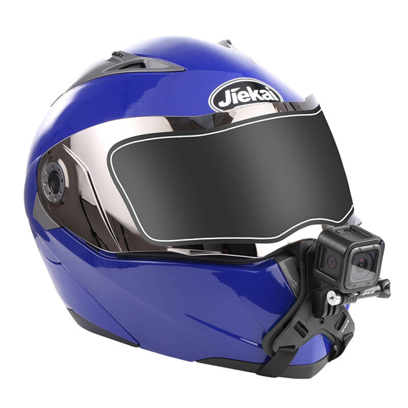 Motorcycle Helmet Chin Strap Mount PULUZ for action cameras (including X5 / X4, Osmo Action 5 Pro)
