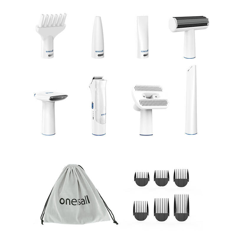 Oneisall Σετ Περιποίησης Κατοικίδιων Ζώων BM1 (Λευκό)