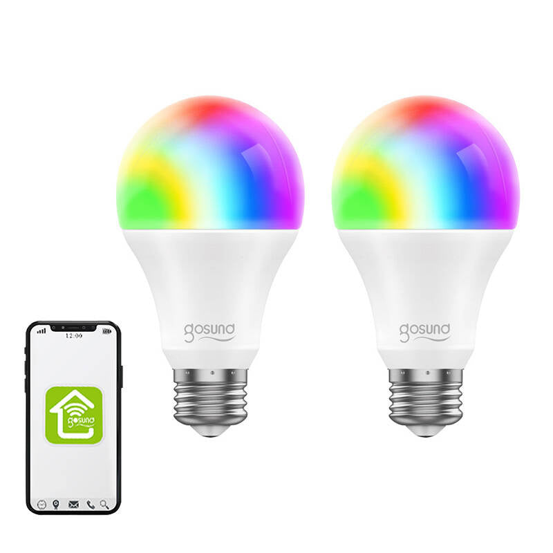 NiteBird Έξυπνη Λάμπα LED WB4, RGB, E27, Tuya (2τμχ)