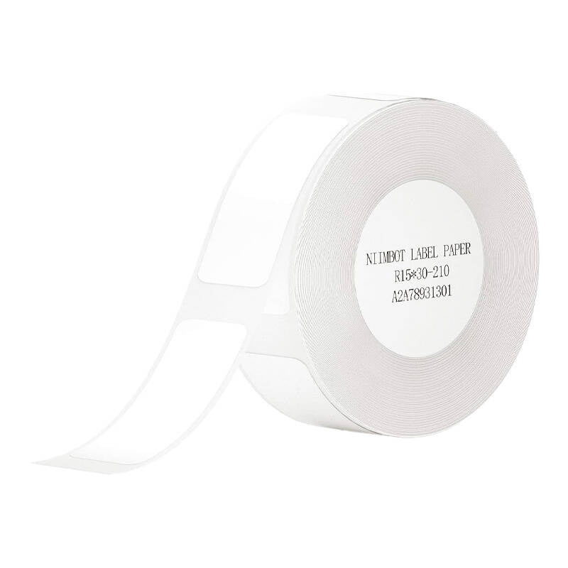 Niimbot Αυτοκόλλητες Θερμικές Ετικέτες T 15x30mm, 195τμχ (Λευκό)