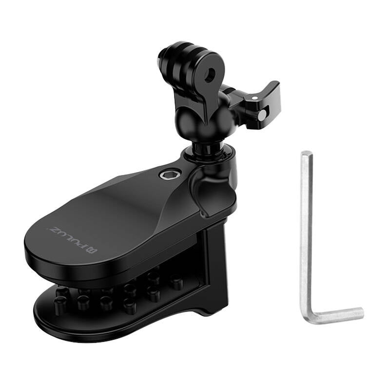 Helmet Mount PULUZ for Action Cameras (DJI Action, GoPro Hero)(Black)