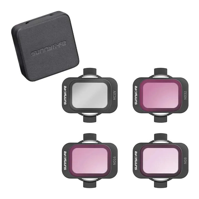 Set of 4 filters Sunnylife MCUV, ND8/16/32 for DJI Avata 2
