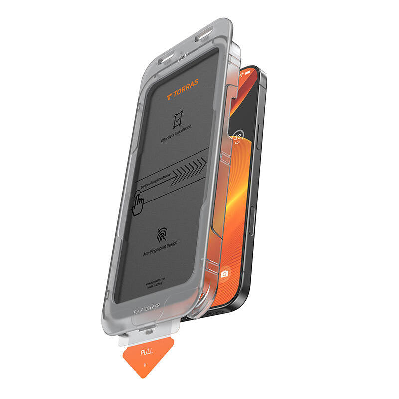 Privacy tempered glass Install Master Privacy for iPhone 16 Plus