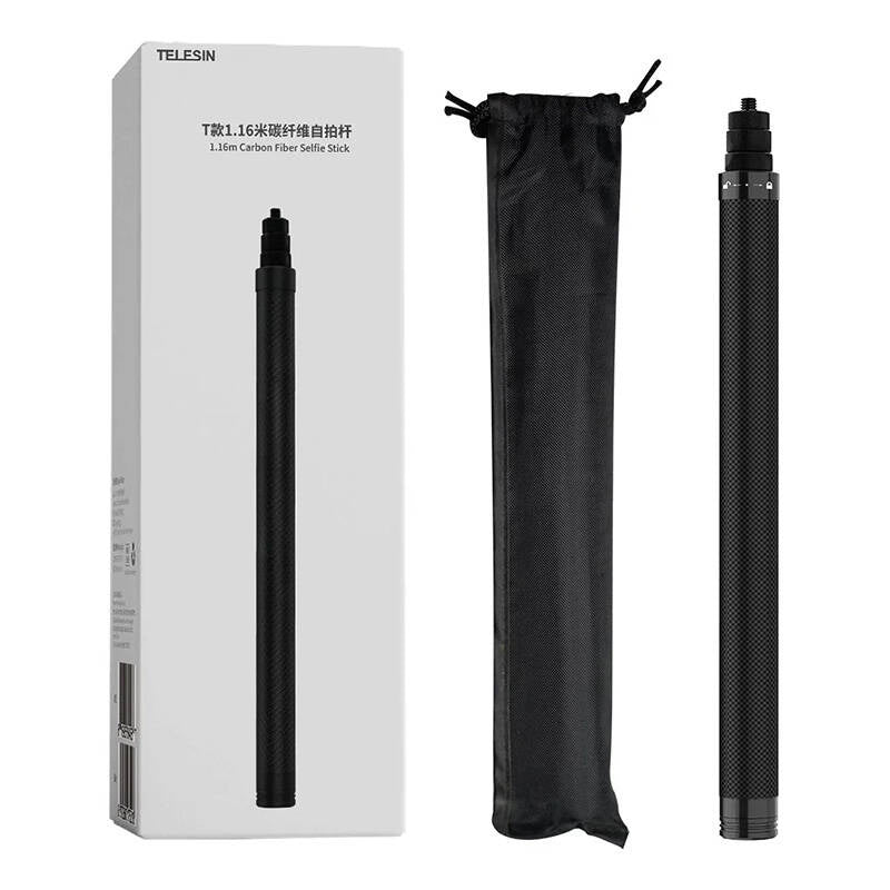 Carbon Selfie Pole Telesin 1,16m