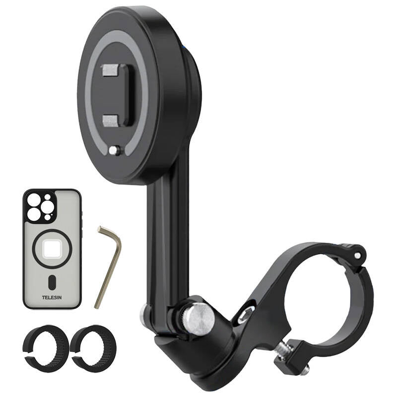 Motorcycle Handlebar Mount Telesin for iPhone 15 Pro Max
