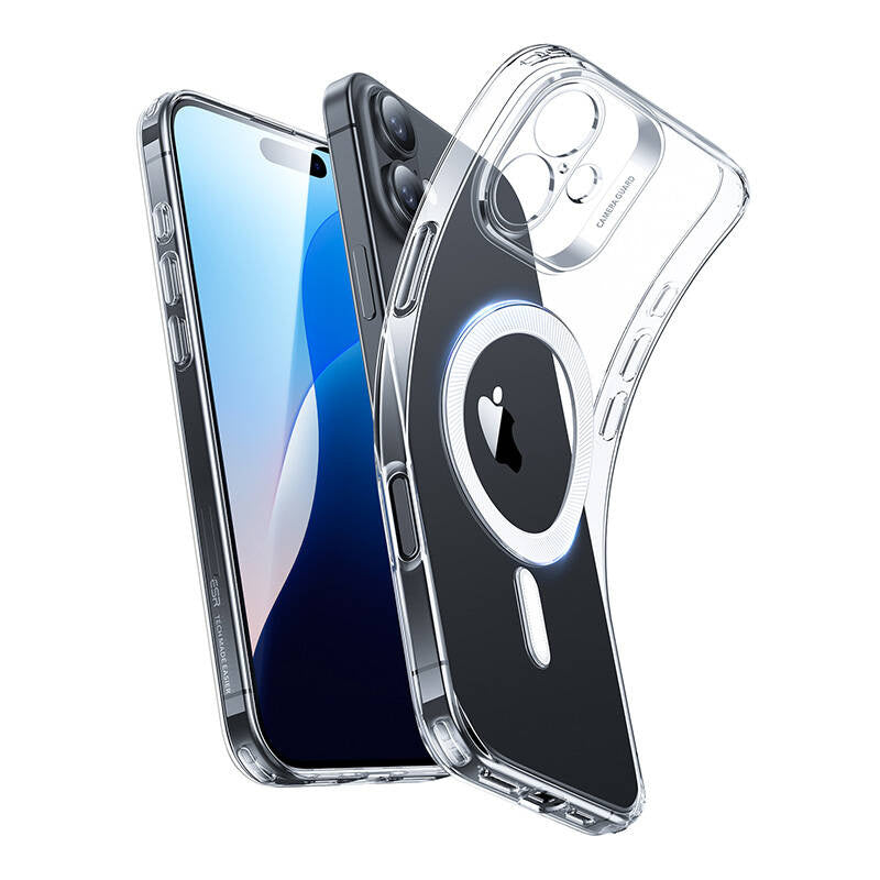 Zero Clear Case (HaloLock) ESR Compatible with iPhone 16 Plus (clear)