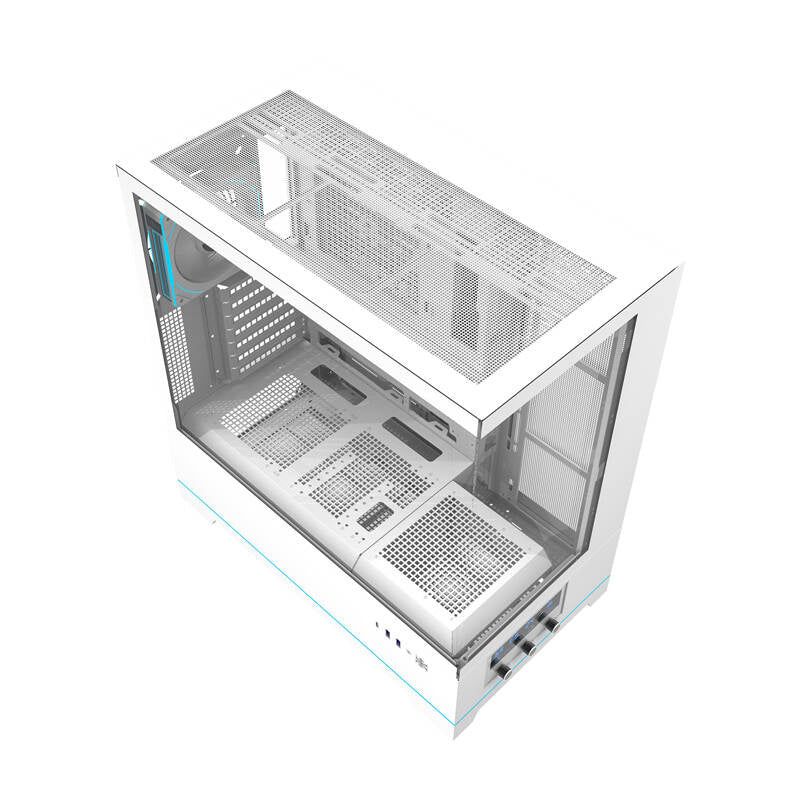Darkflash Computer Case DY451 PRO White with fan
