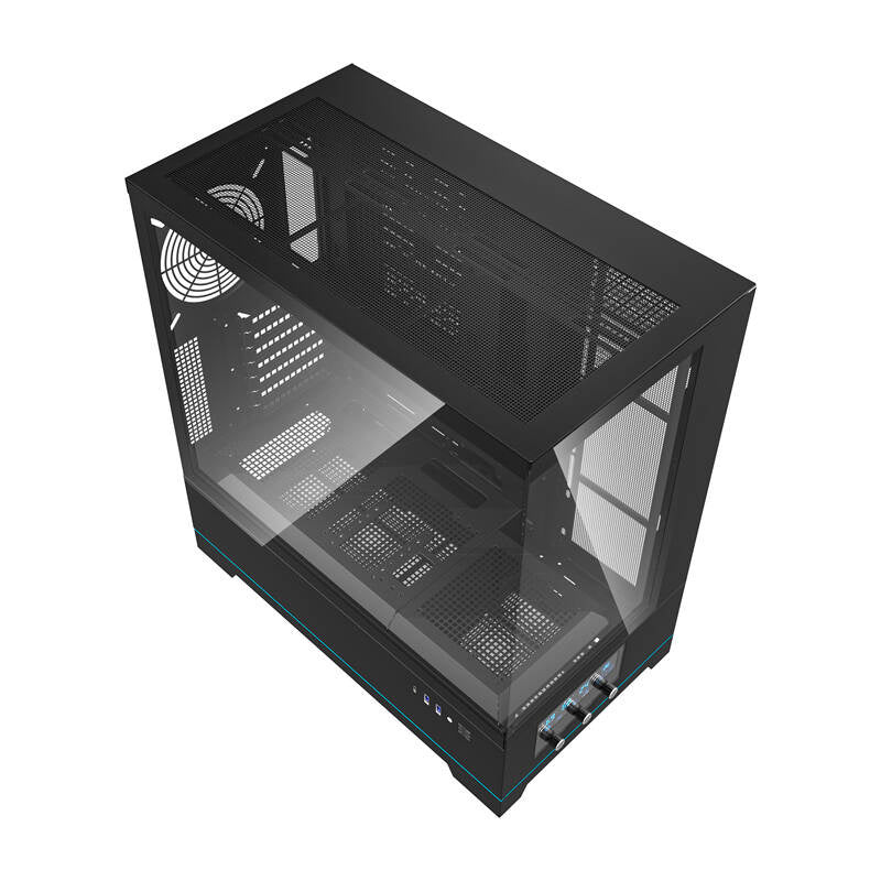 Darkflash Computer Case DY451 Black without fans
