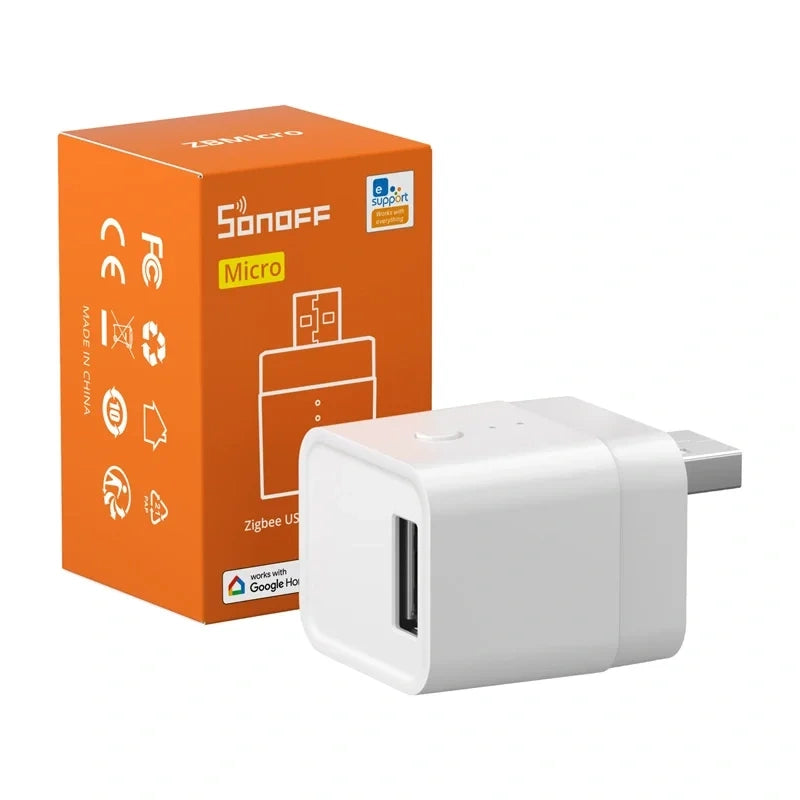 Smart USB adaptor, switch ZigBee SONOFF ZBMicro (max 36W)