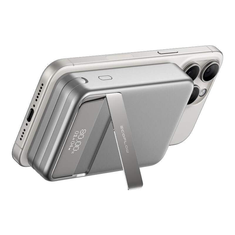 EcoFlow RAPID Magnetic Power Bank (10000mAh) Silver