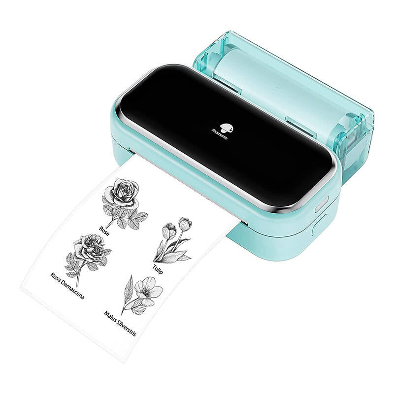 Portable label printer Phomemo M03 (green)