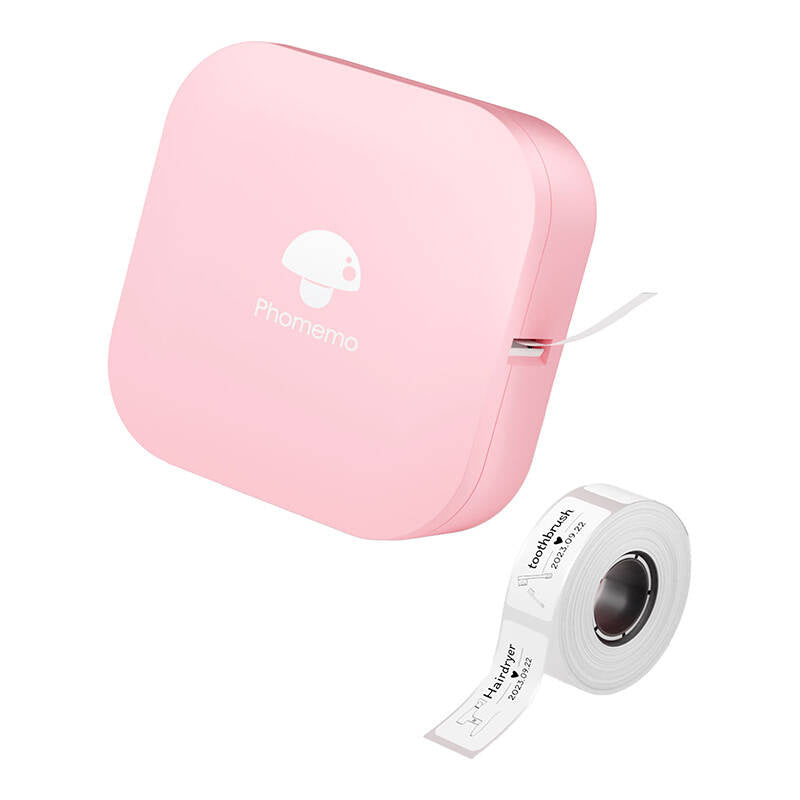 Portable label printer Phomemo D30 (Pink)