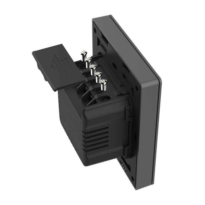 Smart WiFi wall switch SONOFF M5-1C-80 graphite