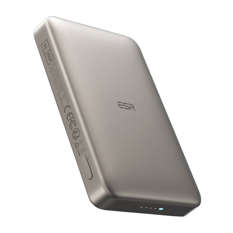 ESR Qi2 MagSlim Powerbank 10000 mAh (titanium)