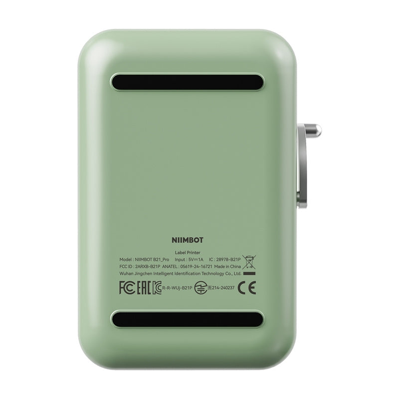 Portable label printer Niimbot B21 Pro (green)