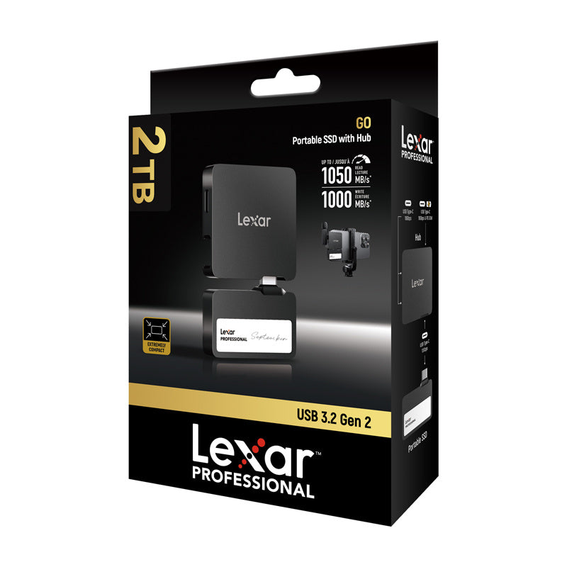 Portable SSD Lexar Professional SL400 2TB + Hub