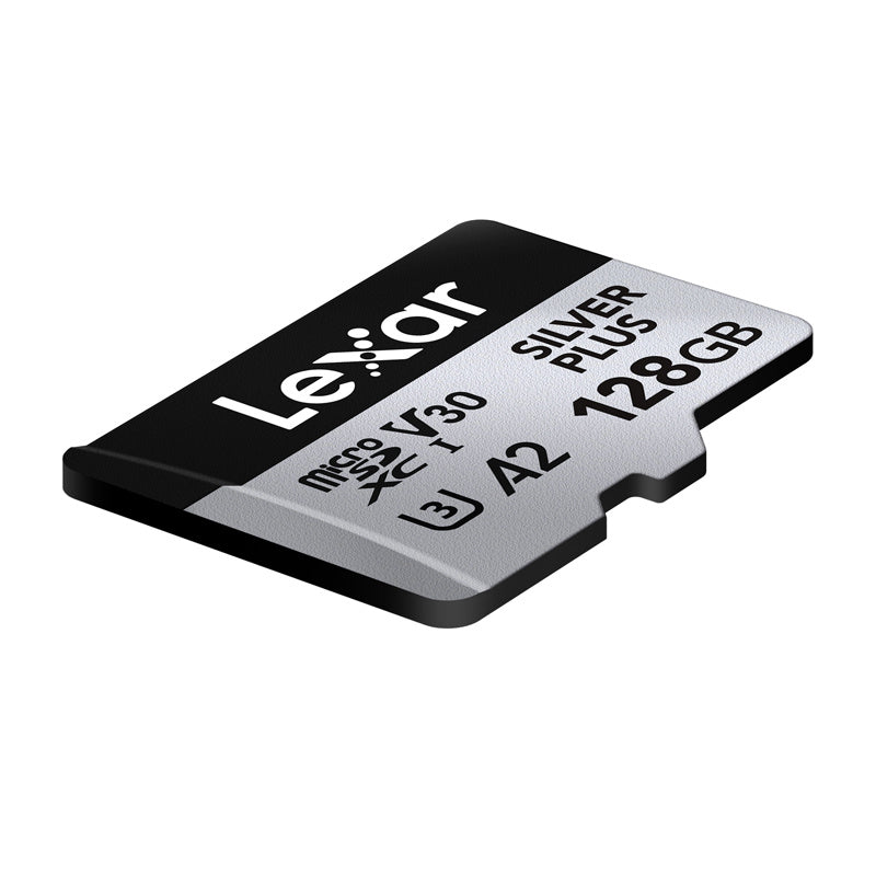 Memory card Lexar High-Performance Silver Plus microSDXC 128GB + adapter