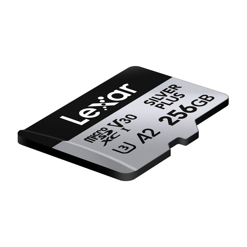 Memory card Lexar High-Performance Silver Plus microSDXC 256GB + adapter