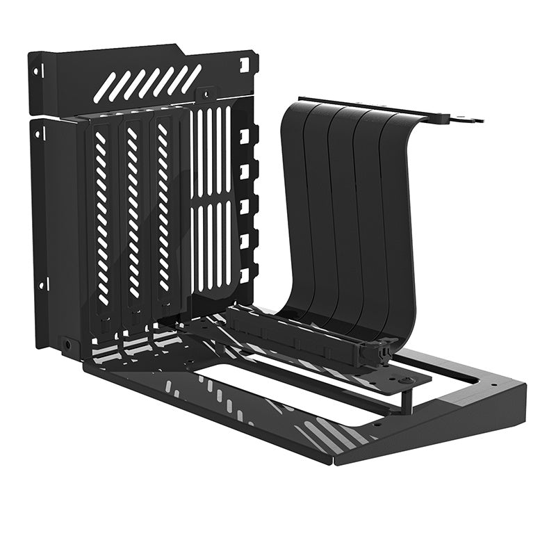 Darkflash DY470 computer case (black) + 4 fans + GPU holder