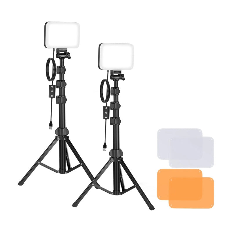 Kit Neewer BP66 two lamps LED + filters + tripods