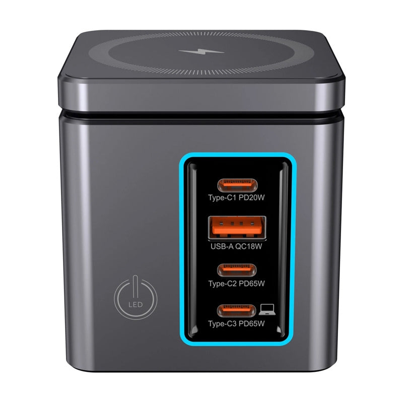 Blitzwolf BW-i113 network charger GaN, USB-A, 3xUSB-C, 105W