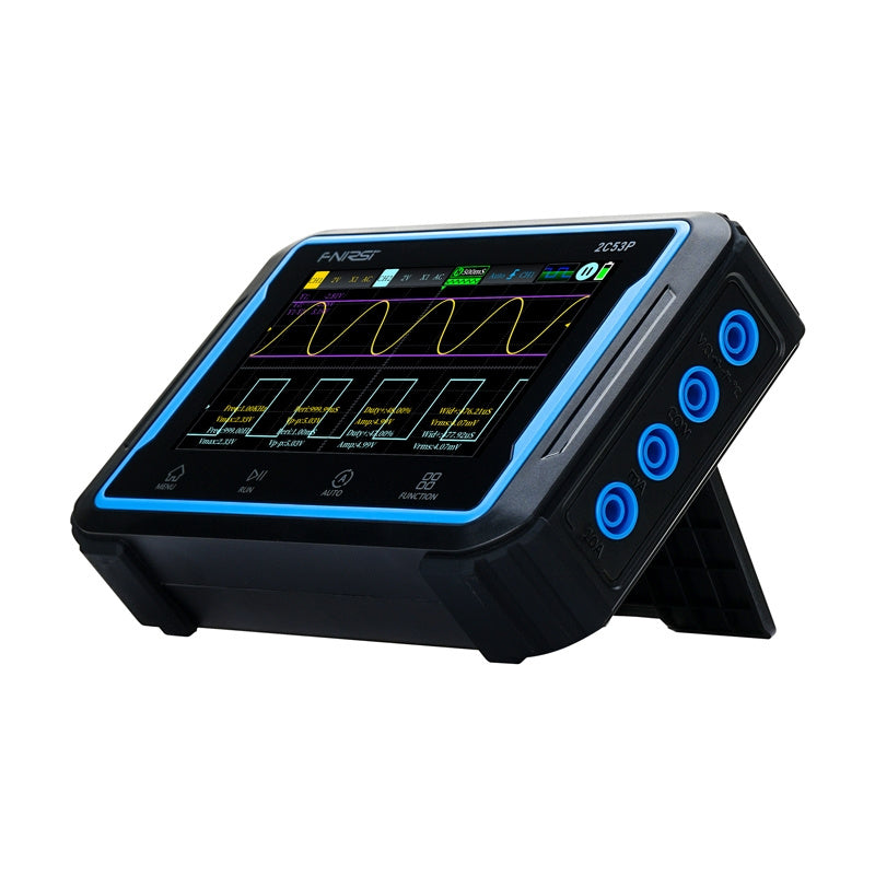 FNIRSI 2C53P 3in1 portable tablet oscilloscope 4,3"