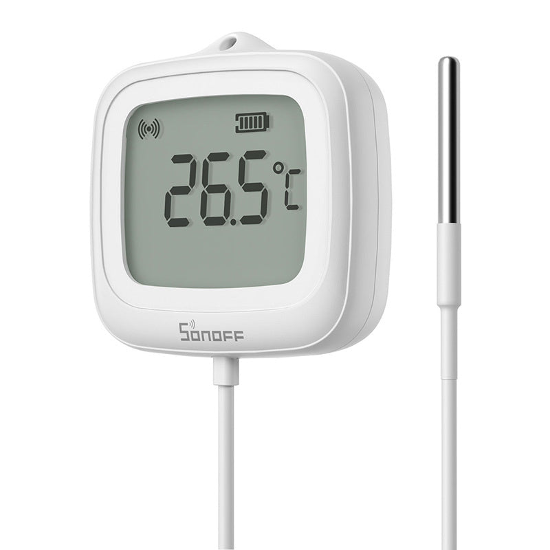Smart Temperature Sensor ZigBee LCD Sonoff SNZB-02LD (with probe)