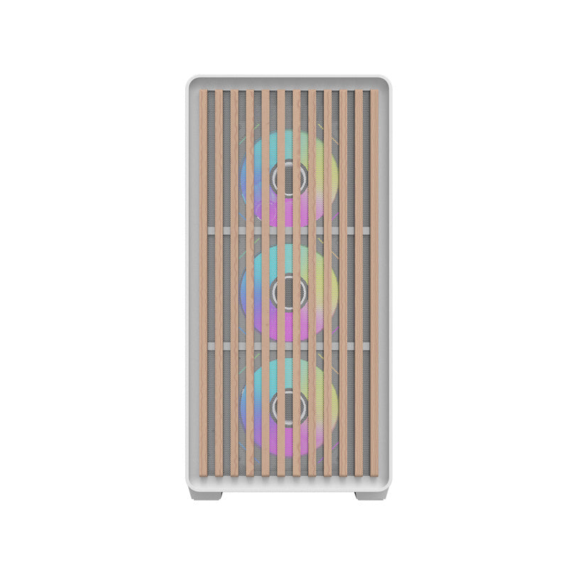 DarkFlash DS900WD ATX Pc Case with 4 fans (white)
