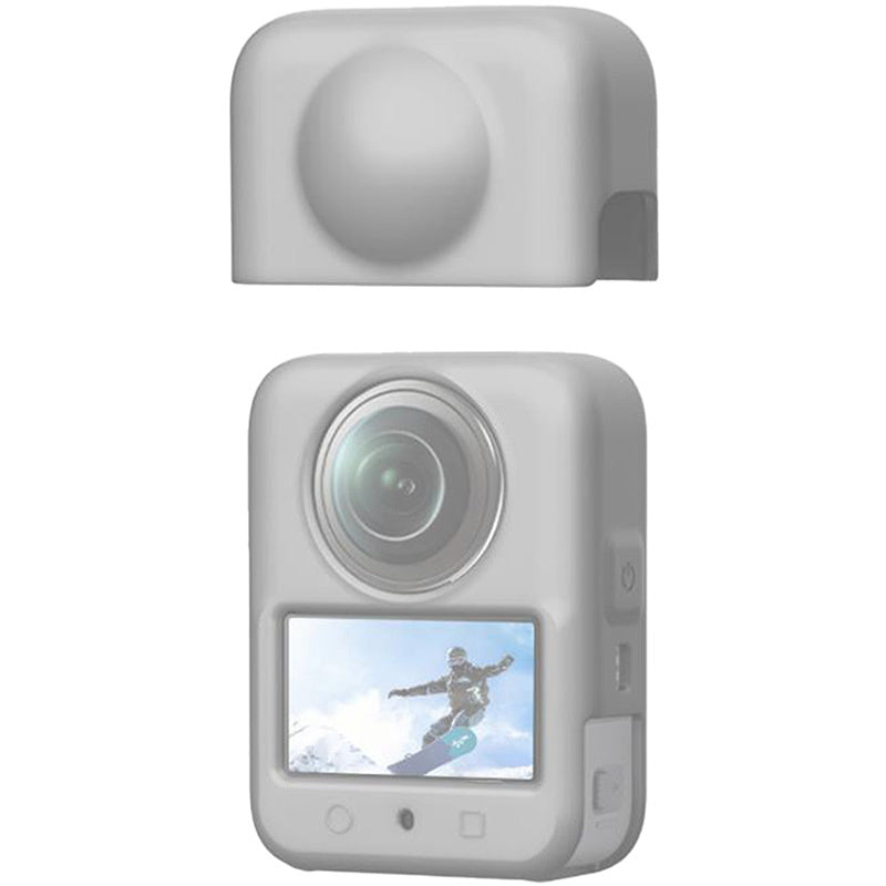 Silicone cover with lens PULUZ DJI Osmo 360 (Grey)