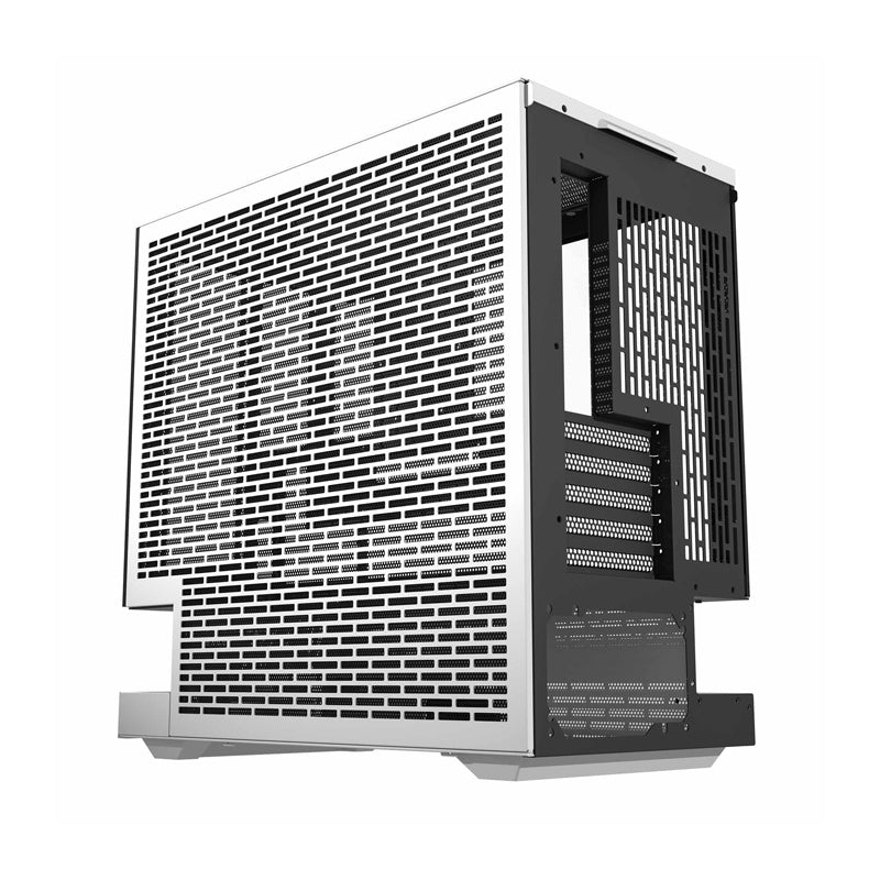 DarkFlash Computer Case F1 White with 6 ARGB fans