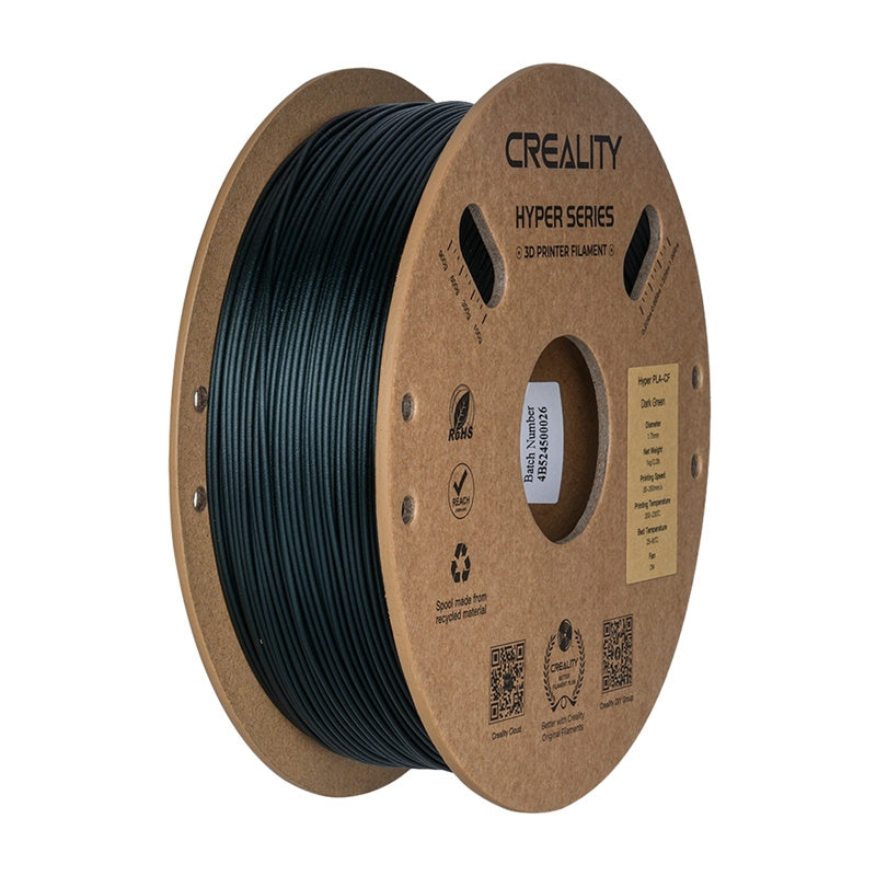 Creality Hyper PLA-CF Filament (Dark Green)