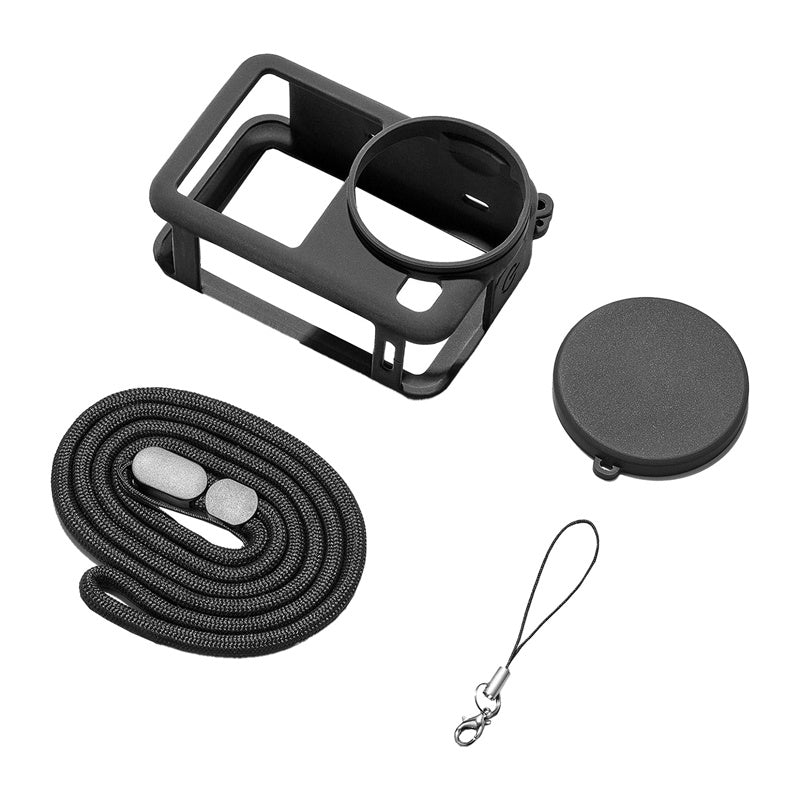Puluz silicone protective case with strap for DJI Osmo Action 6