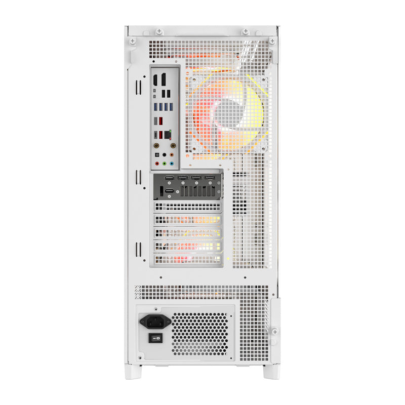 DarkFlash computer case AIRNOVA White (+3 fans)