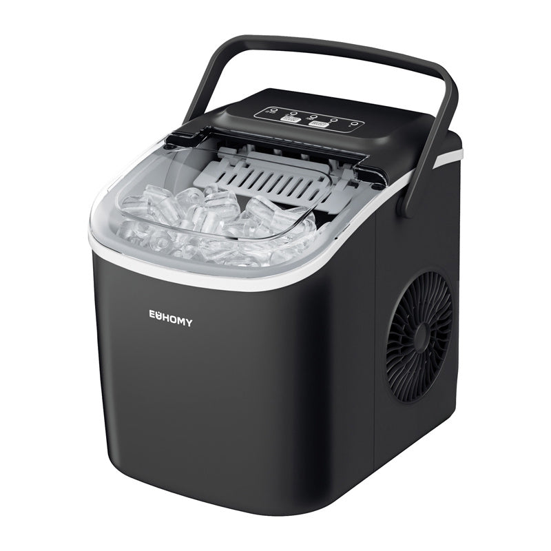 Ice Maker Euhomy IM016 Black 12kg bullet