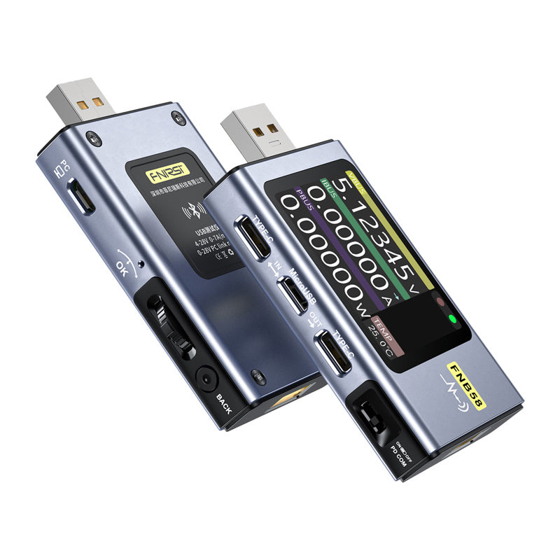 FNIRSI USB Tester with Bluetooth FNB58 BT
