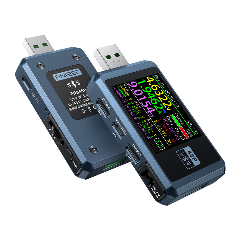 FNIRSI USB Tester with Bluetooth FNB48 BT