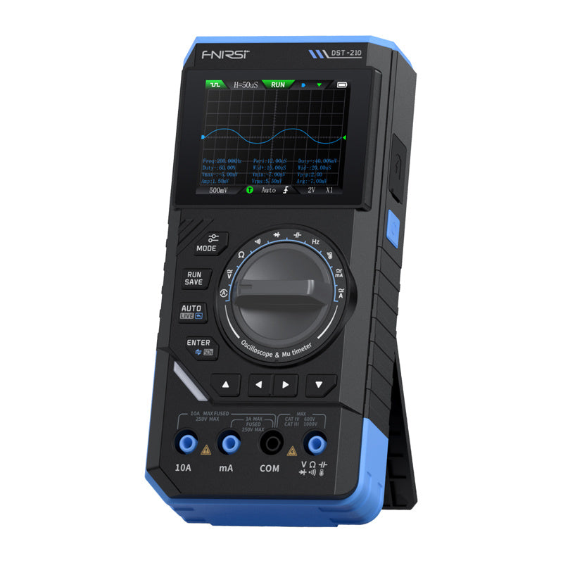 FNIRSI Handheld Digital Multimeter Oscilloscope SigGen 3 in 1 DST-210