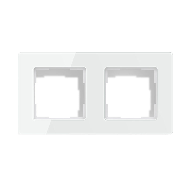 Avatto Frame 2 Socket TS20 White
