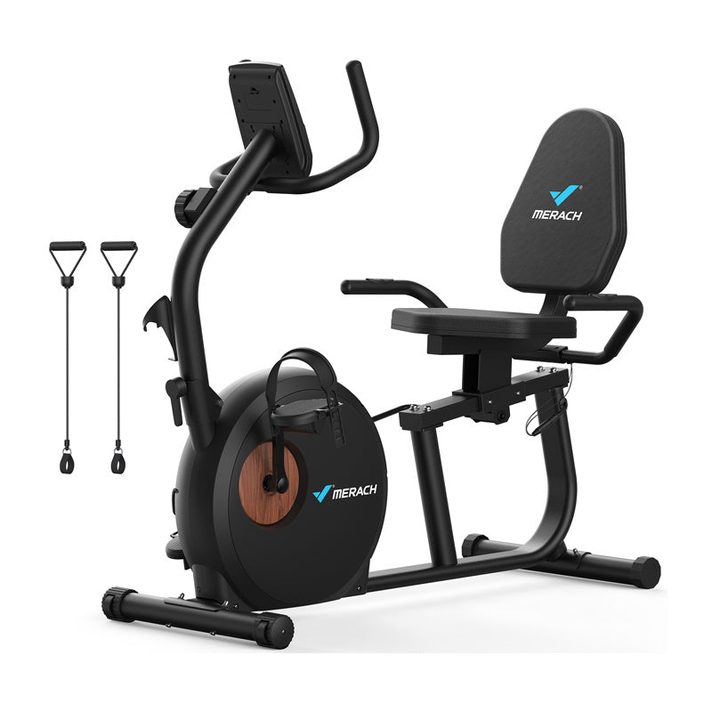 Recumbent bike MERACH (black)