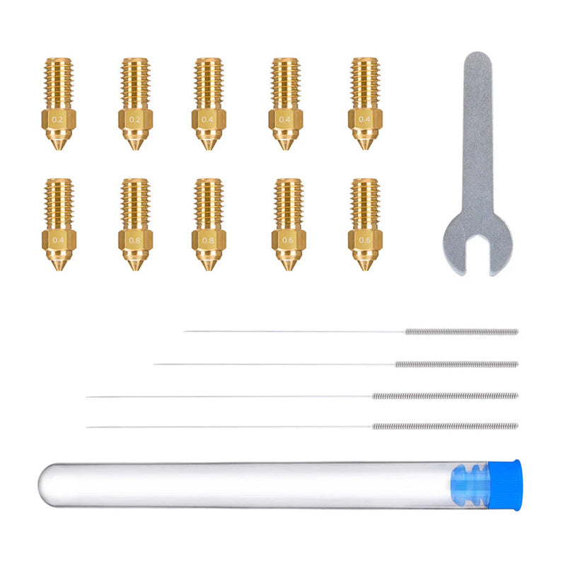 Neptune 4/4 Pro Multi-size brass nozzle pack (2pcs