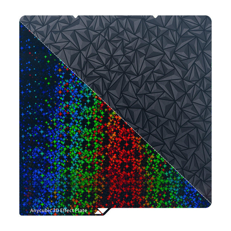Anycubic 3D Effect Plate(Octagram + Diamond Sureface) for K